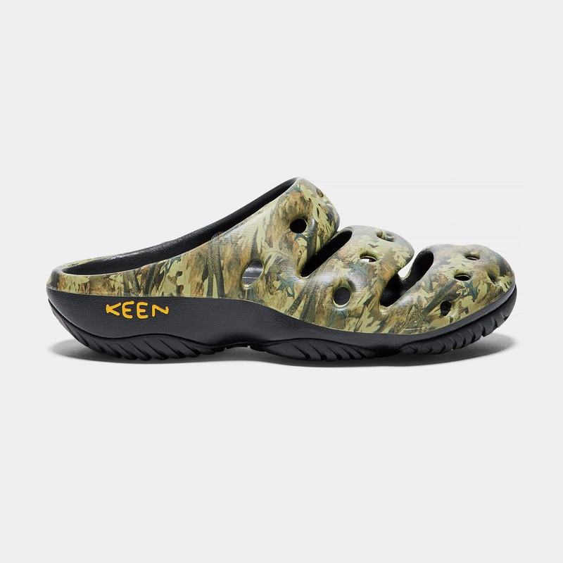 Keen Yogui Arts Mens Sandals Camo NZ (4195-VCEUT)